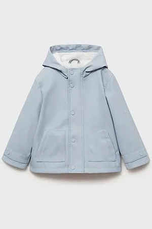 MANGO Younger Boys Rubberised Rain Coat