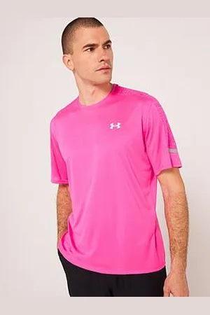 Under Armour Mens Training Tech Utility T-Shirt - Pink