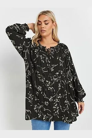 Yours Curve Boho Pintuck Blouse