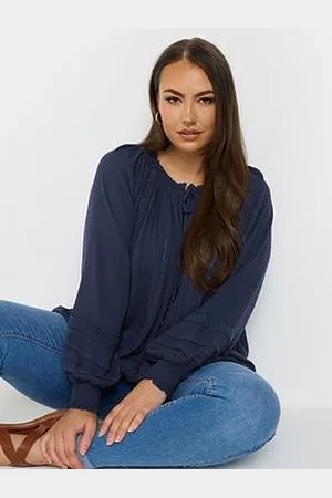 Yours Curve Boho Pintuck Blouse