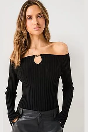 HUGO BOSS Fayez Long Sleeve Logo Knitted Jumper