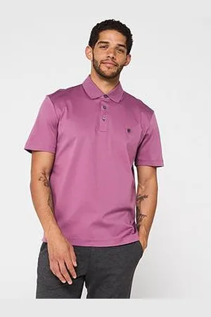 HUGO BOSS C-Parris 01 Regular Fit Logo Badge Cotton Polo Shirt