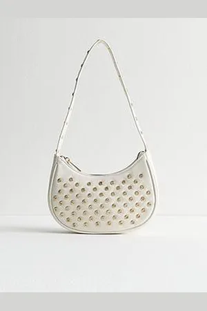 New Look DiamantÉ Stud Shoulder Bag