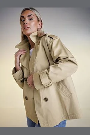 Yours Curve Short Trench