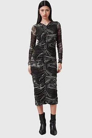 AllSaints Keiko Mesh Dress