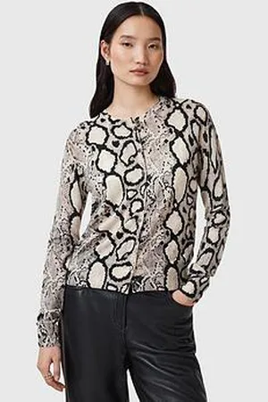 AllSaints Anouk Slim Fit Merino Wool Cardigan
