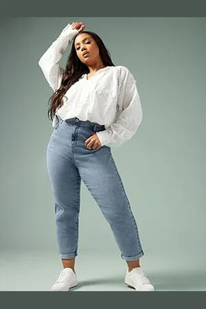 Yours Curve Boyfriend Jean