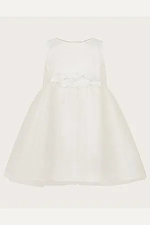 Monsoon Baby Girls Freija Lace Floral Dress