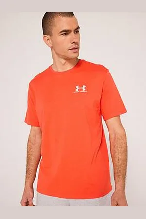 Under Armour Mens Training Sportstyle Left Chest Logo T-Shirt - Red