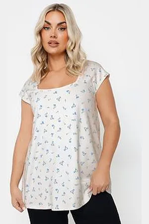 Yours Curve Cap Sleeve T-Shirt