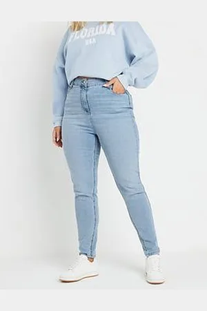 Yours Curve Ava Bleach Jean