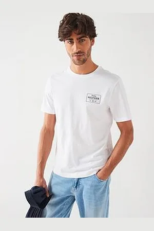 Tommy Hilfiger Monotype Printed Label T-Shirt