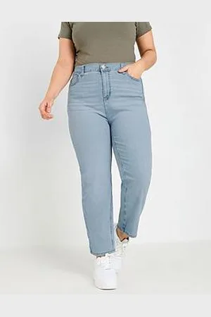 Yours Curve Ruby Straight Leg Bleach 28"