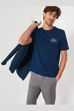 Tommy Hilfiger Monotype Printed Label T-Shirt