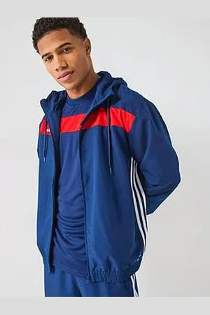 adidas Mens Tiro Essentials Woven Hoody - /Red