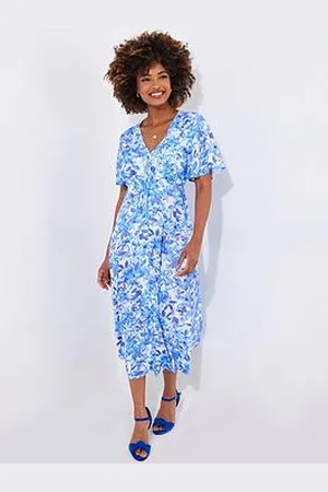 Joe Browns Olivia Floral Printed Midi Dress