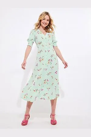Joe Browns Delilah Ditsy Print Midi Dress