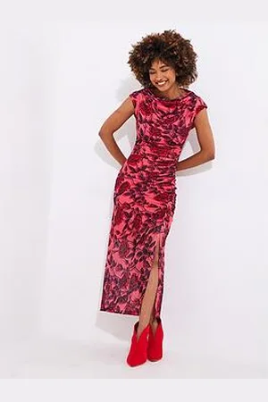 Joe Browns Ravishing Roses Stretch Mesh Maxi Dress