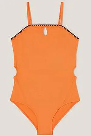 Monsoon Girls Storm Textured Swimsuit