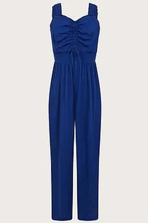 Monsoon Girls Sleeveless Crinkle Jumpsuit