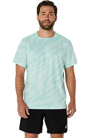 Asics Mens Running Core All Over Print T-Shirt