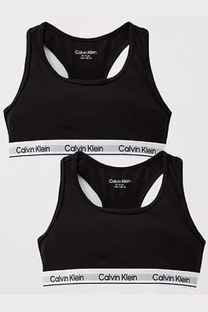 Calvin Klein Girls 2 Pack Modern Cotton Bralette