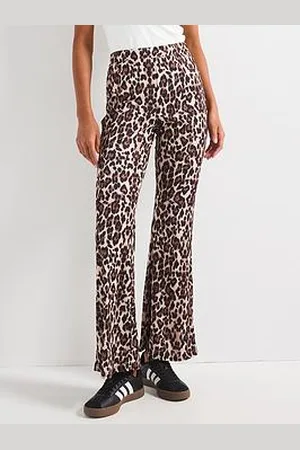 ONLY Leopard Print Flare Legging
