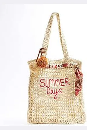 River Island Swim Print Bucket
