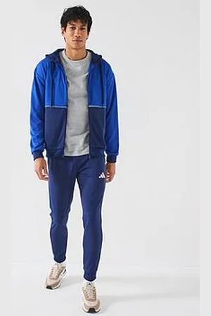 adidas Mens Sportswear Colorblock Tracksuit - Blue
