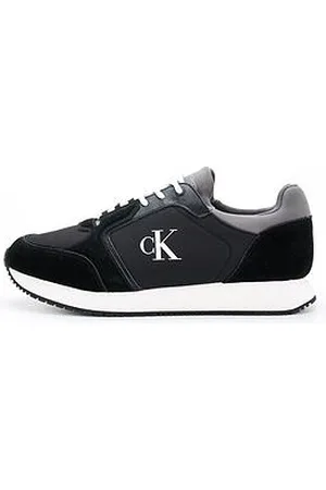 Calvin Klein Retro Sock Nylon And Suede Runners