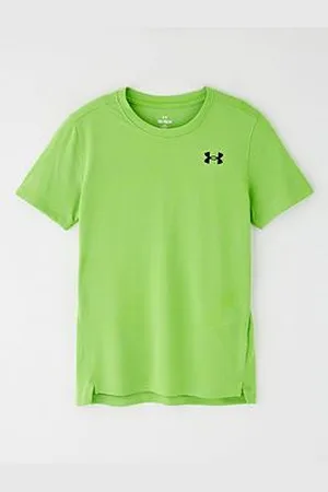 Under Armour Junior Boys Training Tech Vent Jacquard T-Shirt - Green