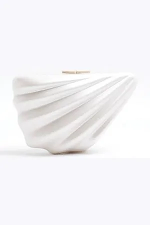 River Island Shell Clutch Bag
