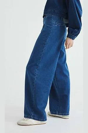 River Island Batwing Oversized Cropped Denim Jacket