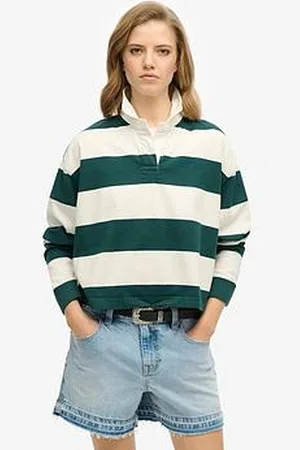 Superdry Athletic Essentials Stripe Rugby Top