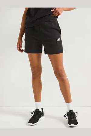 PUMA Womens Essentials Graphic Animal Shorts - Leopard