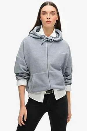 Superdry Essential Logo Overdyed Zip Hoodie