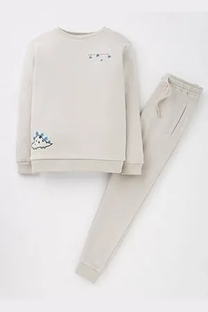 Very Boys Dinosaur Sweat And Short Set