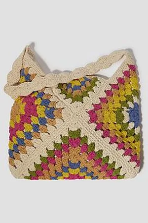 Monsoon Mae Crochet Shopper Bag