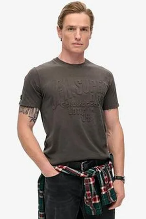 Superdry Embossed Logo Short Sleeve T-Shirt