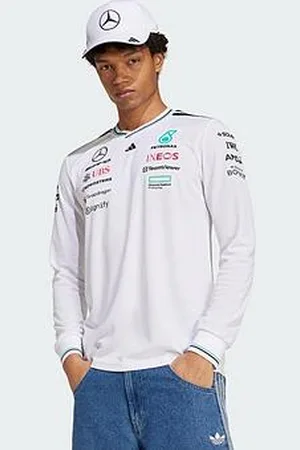 adidas Mercedes - Amg Petronas Formula One Team Driver Long Sleeve Authentic Jersey
