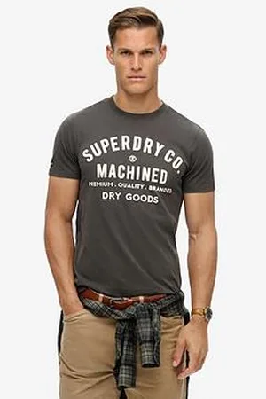 Superdry Machined Goods Workwear Logo Short Sleeve T-Shirt