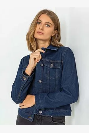 Roman Classic Cotton Denim Jacket - Indigo