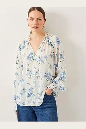 Monsoon Sarah Sheer Floral Blouse