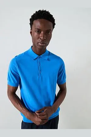 MANGO Arranona Short Sleeve Knitted Polo Shirt