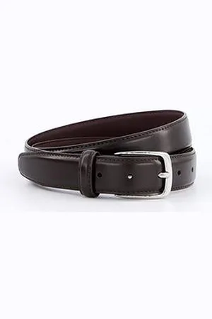 MANGO Basico Leather Belt