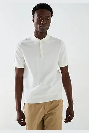 MANGO Arranona Short Sleeve Knitted Polo Shirt