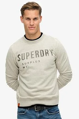 Superdry Surplus Graphic Logo Crew Neck Sweat Top
