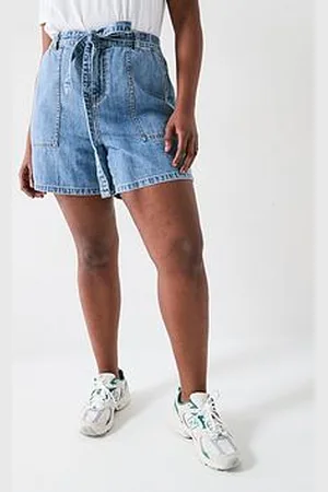 Very Elasticated Waist Denim Short