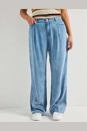 Very Wide Leg Elasticated Waist Jean