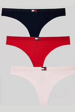 Tommy Hilfiger 3 Pack Heritage Thong